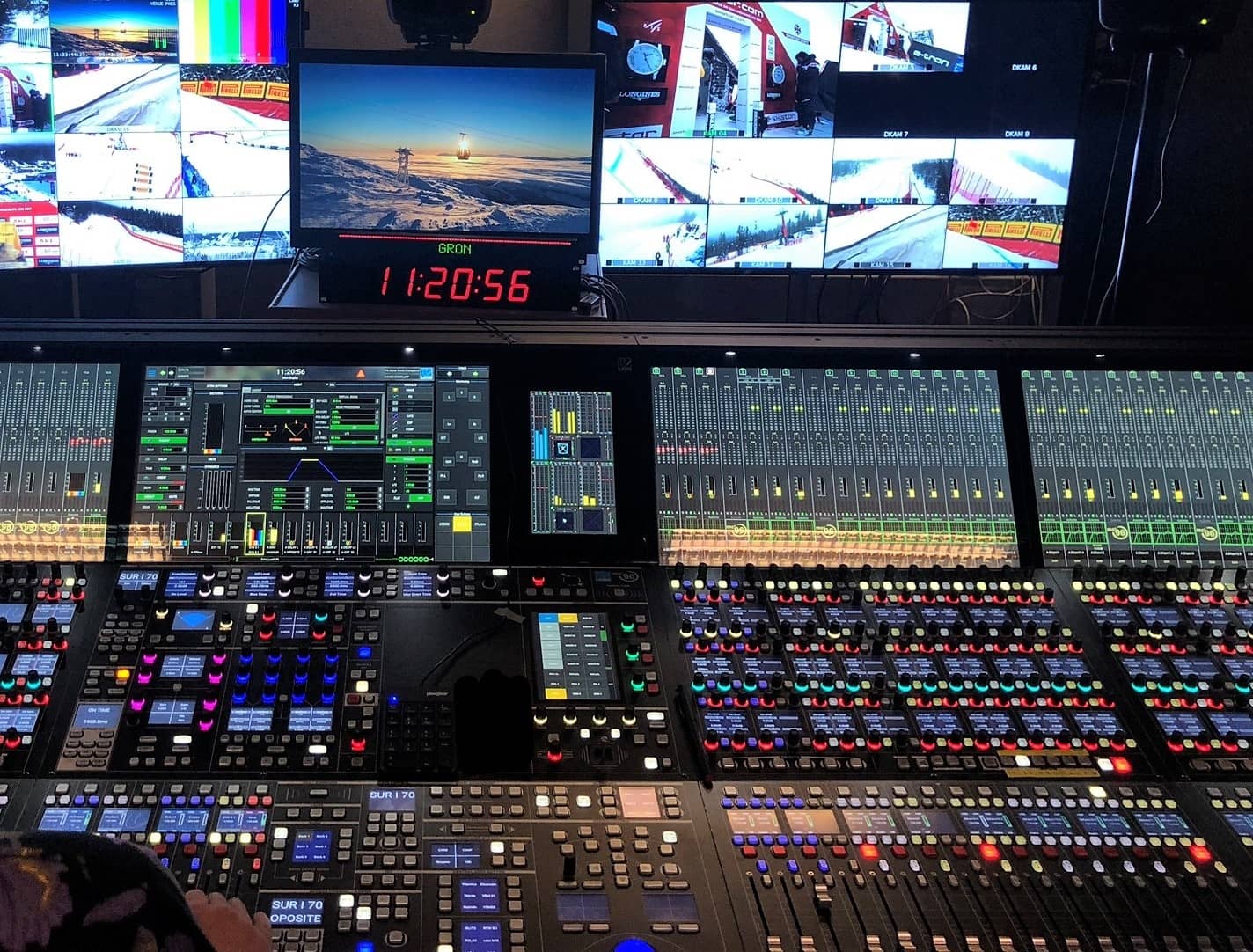 FIS Alpine World Championshipsのダウンヒル競技にハイファイ放送音声をもたらしたLAWO mc²96 およびAoIP
