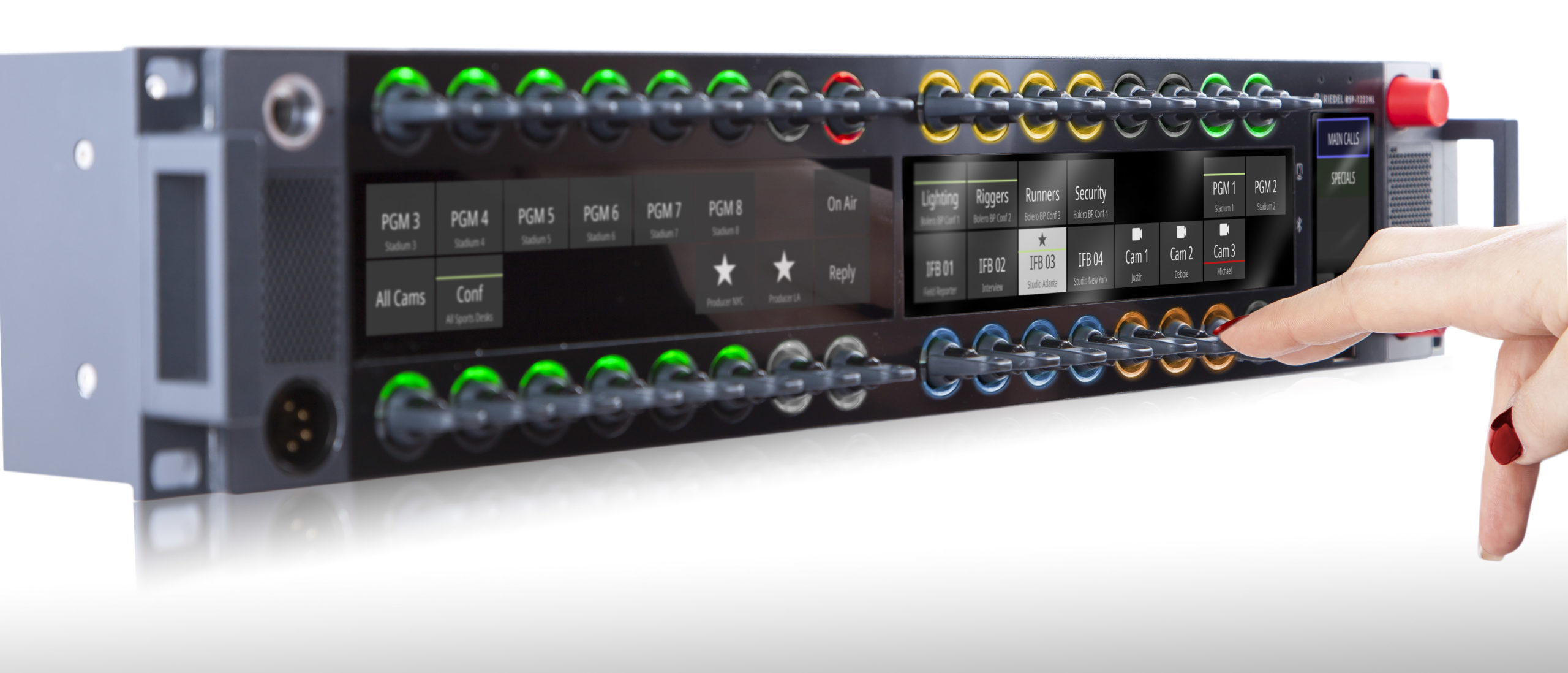 RIEDEL ワークフローの柔軟性とパワーと接続能力を格段に進化させる新製品「1200 Series SmartPanel」を発表