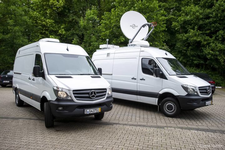 独通信社「Ruptly」新OBおよびDSNG車両にRIEDEL MediorNet, Artistを搭載