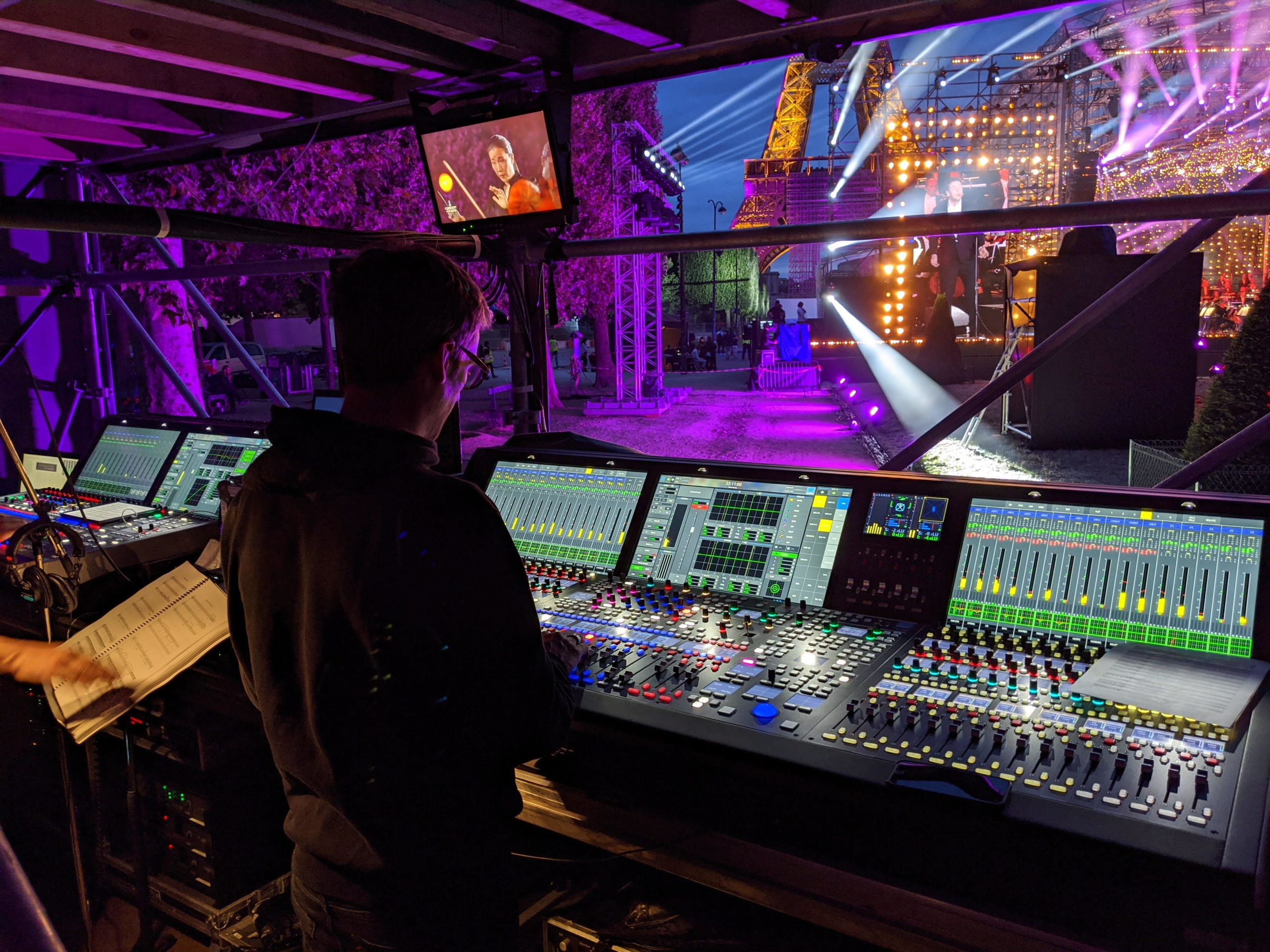 Bastille Day 2020: Concert de Paris Mixed with Lawo mc² Consoles