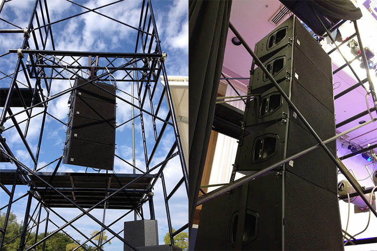響映様にd&b audiotechnik Q-Seriesが導入されました